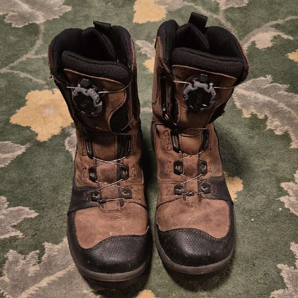 Red Wing Shoes Black and Brown Boots